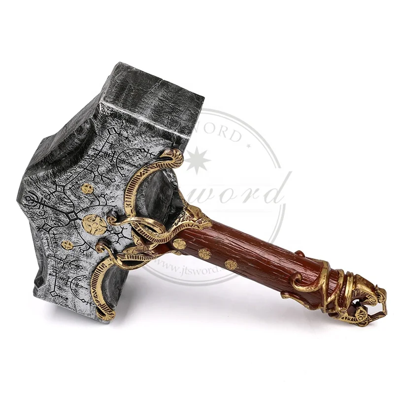 
 Бог войны, реквизит для косплея, молот Тора викингов Mjolnir  