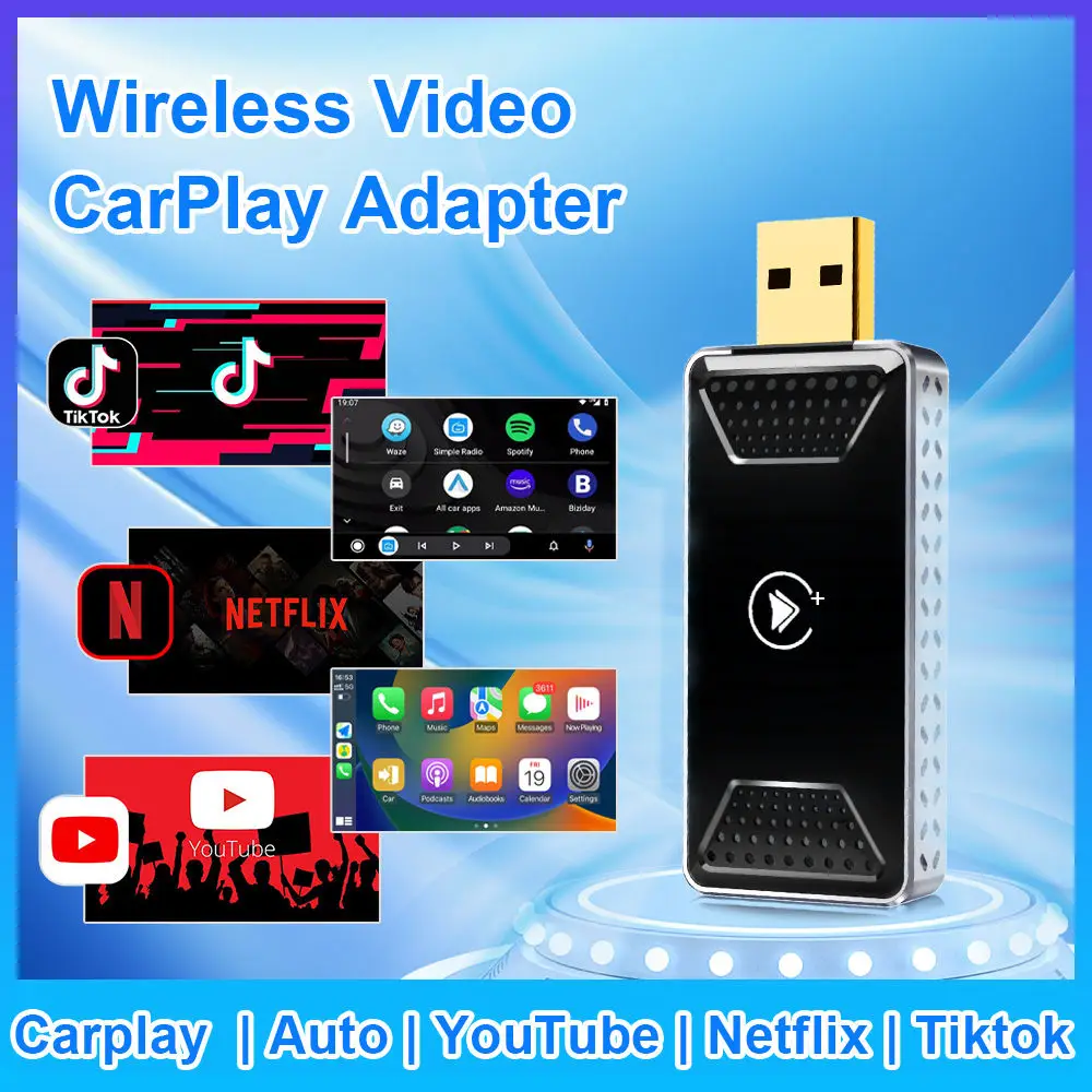 2 in 1 Wireless Apple CarPlay & Android Auto Adapter 2+16G AI Box Android12/13 USB Dongle PCMOS PM-CP-003 - view 6