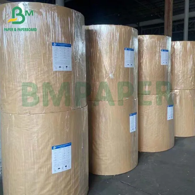 65GSM 75GSM 80GSM Wet Strength Brown Craft Paper For Nursery Plant Protection Sleeves