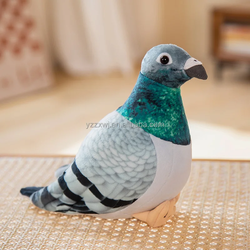 快適なぬいぐるみ青い鳩ぬいぐるみぬいぐるみぬいぐるみピジョン