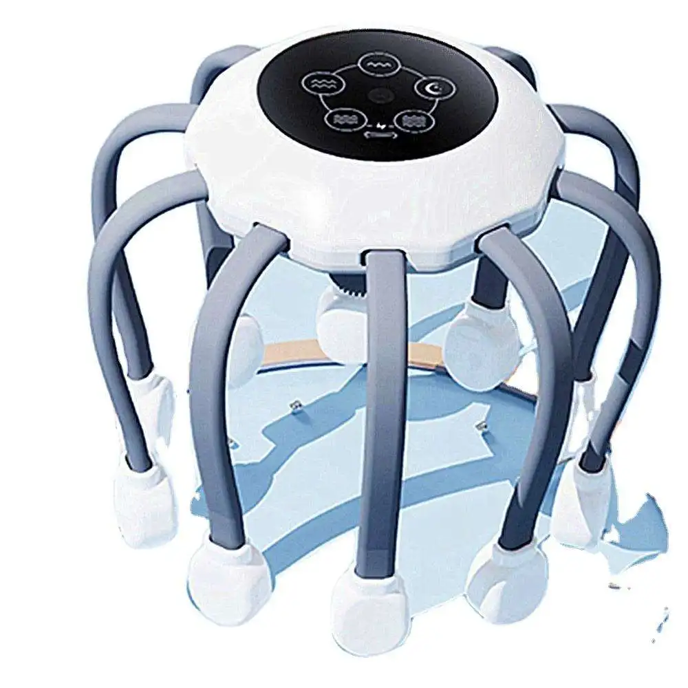 Portable Spider Head Massage Tool - 10 Heads & Rechargeable