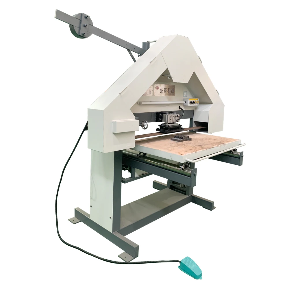 Pneumatic Stainless Steel Surface Belt Sander for Metal