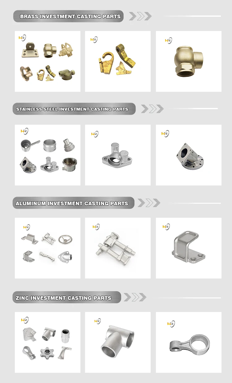 precision investment casting for titanium and zinc alloy custom parts-2