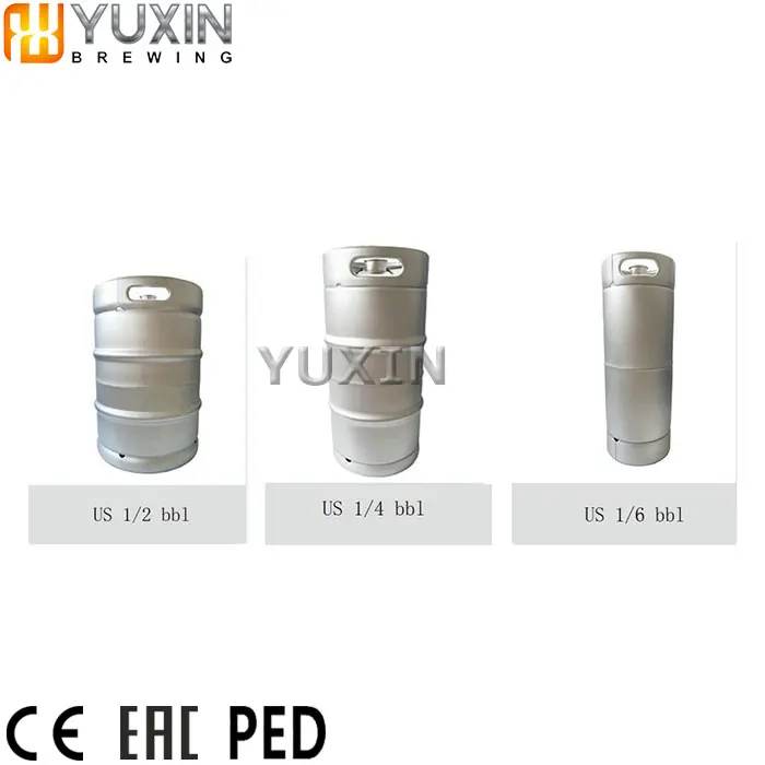 Шайба и наполнитель для пивных бочек из нержавеющей стали с одной головкой