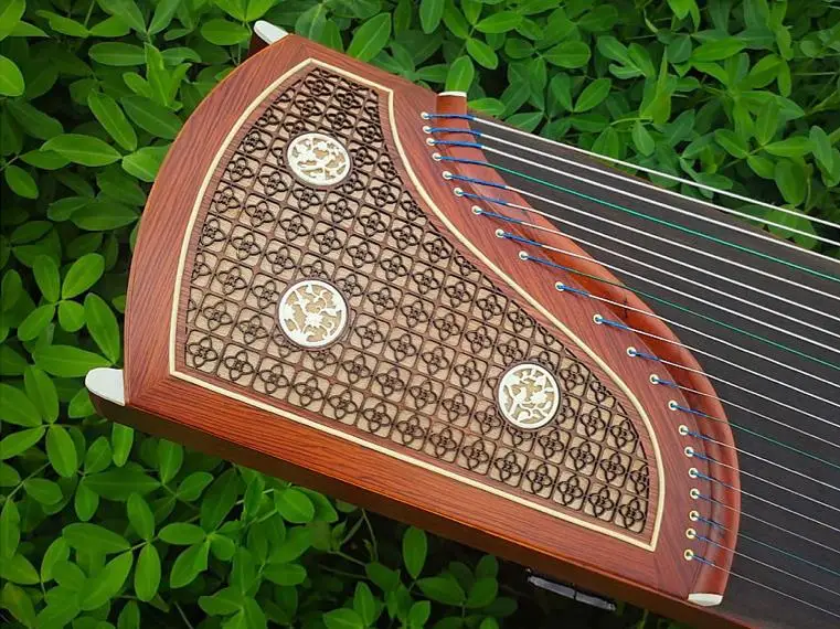 Traditional Guzheng Chinese Guzheng 21 Strings Zither Musical