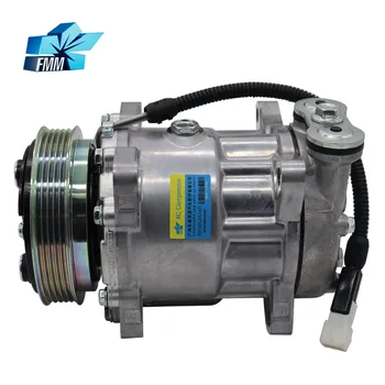New 12V Auto Air Compressor for Peugeot 206 1.4 Xsara Picasso 1998-2005 Car AC Compressor Aircon Compressor Pump