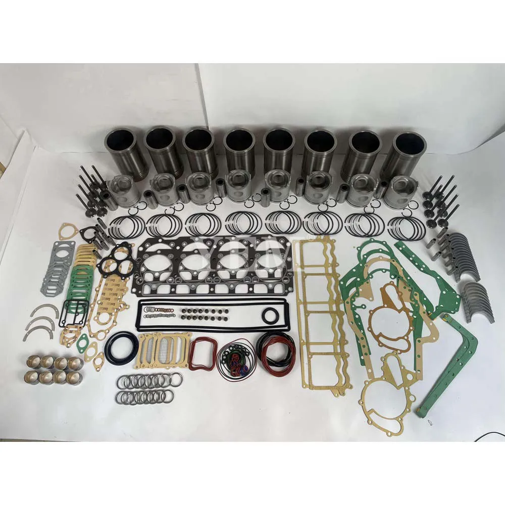 8DC9 Overhaul Kit With Engine Bearings Valve Cylinder Liner Piston Ring for Mitsubishi Excavator Engine