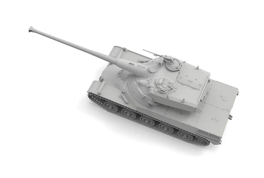 Amusing Hobby 35a049 Amx-50b Tank Model Kit - Buy Scale Model Assembly ...