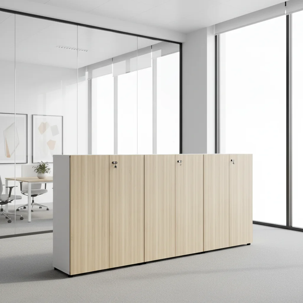 Double Door Storage Cabinet Steel Frame Design Professional Home Office Filing System Modern Furniture 5