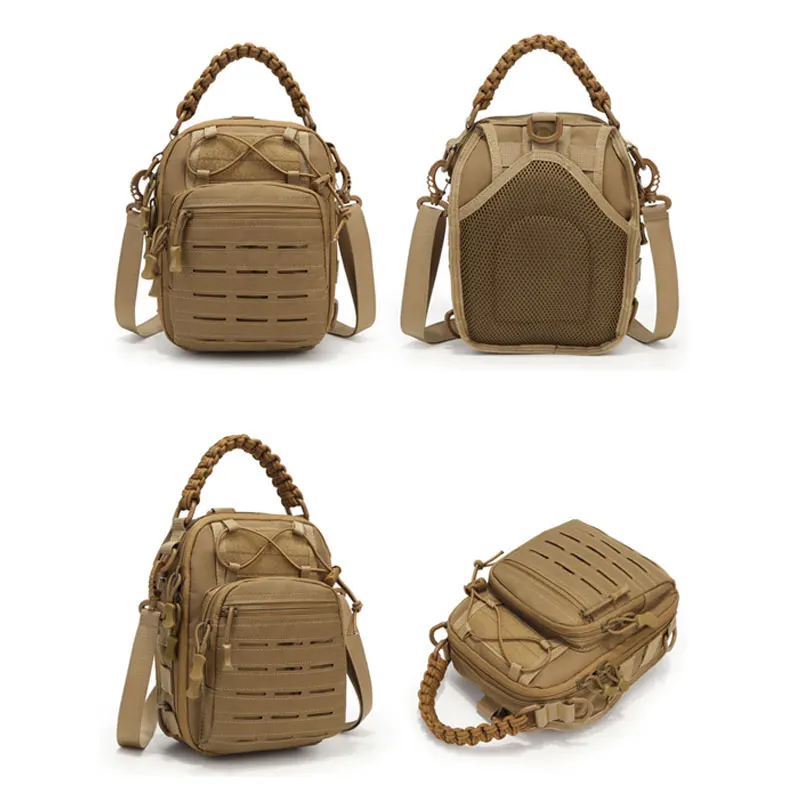 Yakeda1000d Laser Cut Outdoor Gear Shoulder Bag Camping Hiking Tactical