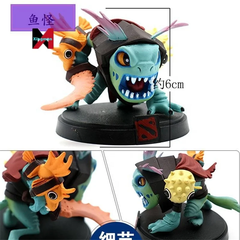 DOTA2 Roshan Pudge Lina Figure Set - Collectible PVC Statues