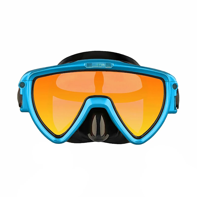 Aloma 2024 Custom Fashion nya silikon gratis dykglasögon snorkling utrustning dykutrustning mask