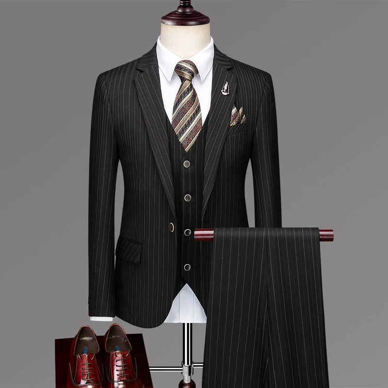 New Fashion Coat Pant Wedding Suits Set 