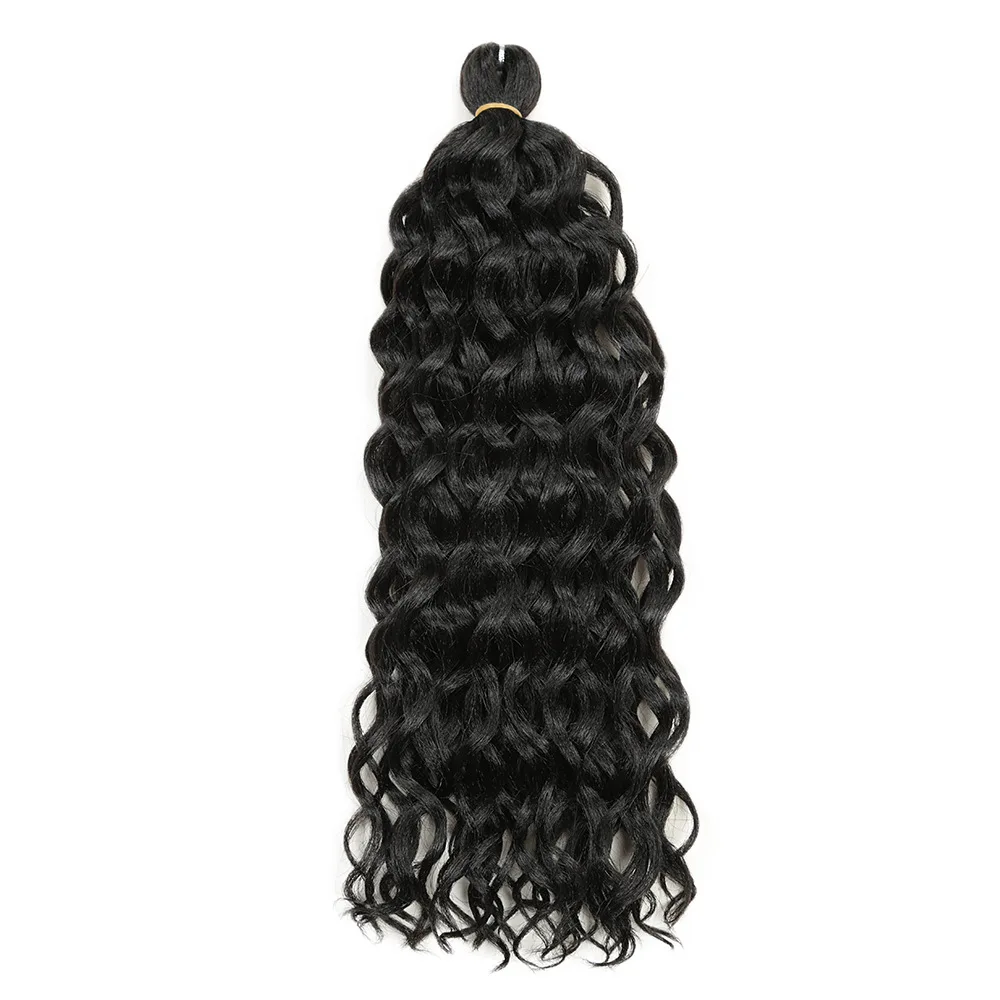 18inch 24 Inch Ocean Wave Crochet Hair Wave Deep Twist Braiding Hair ...