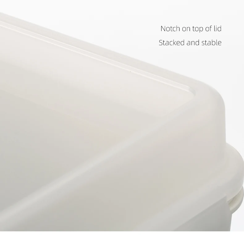 Shimoyama Airtight Plastic Food Safe Bread Toast Fresh Keeping Box