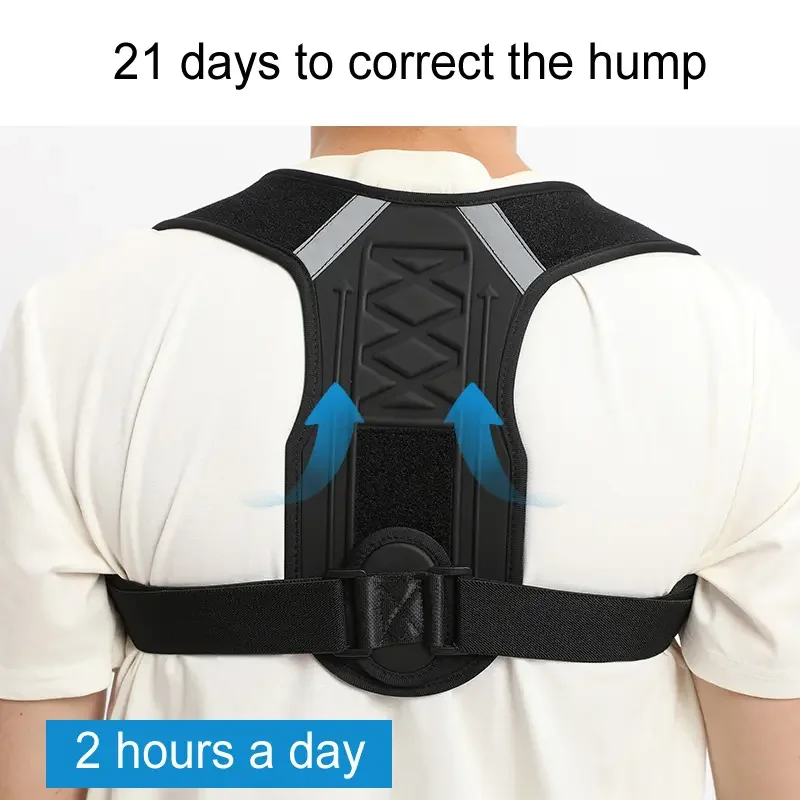 Custom Adjustable Scoliosis Back Support Brace For Men Women Neoprene ...