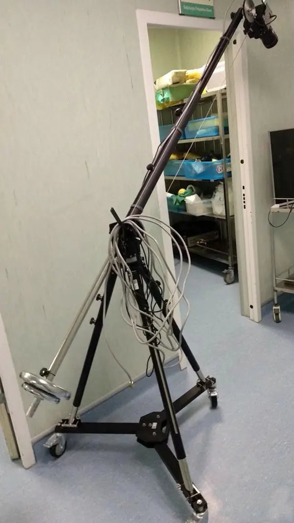 Camera Stand Tripod Stand With Wheels for Mini Camera Crane