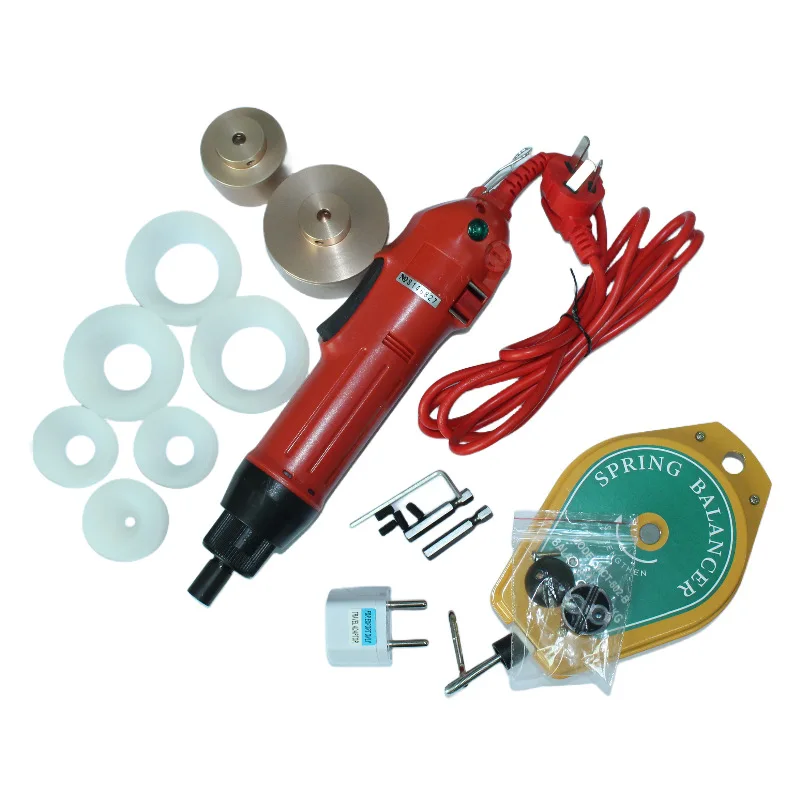 TEBAK Capping Portable Electric Handheld Capping Machine Suitable for Plastic Bottles and Glass Bottles Automatic Capping Tool