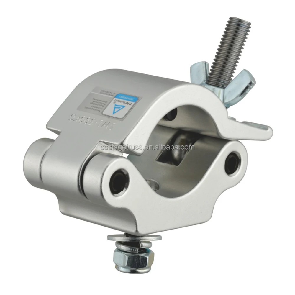 AluminumTruss Clamp Hook Lighting Clamp Hook Stage Load Coupler Pipe Truss Display Truss System Accessories