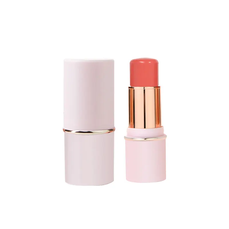 Mini pink Matte Shiny Rouge Make up Cheek Blusher Custom Blush Makeup Low Moq Maquiagem Vegan Cheek Face Blush Stick Waterproof