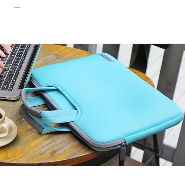 Рекламные неопреновые сумки для ноутбуков с ручками