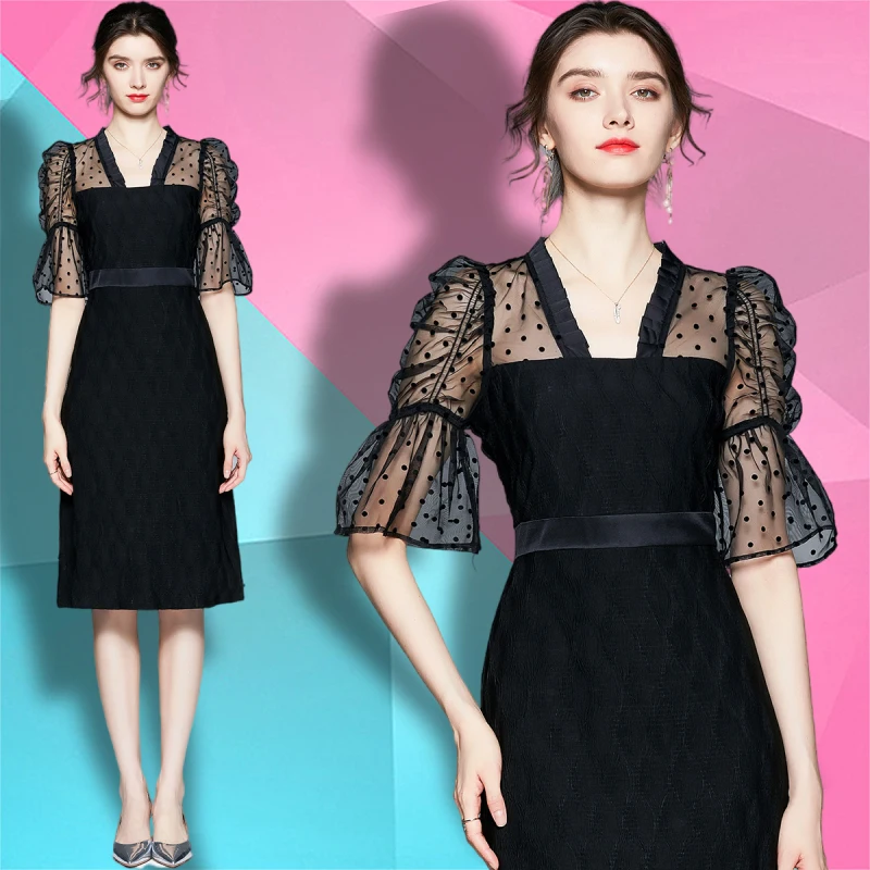 Ropa De Moda Para Mujer,Vestido Informal Elegante Con Cuello En  V,Retro,Industrial,2022 - Buy 2021 Nueva Ropa De Mujer,Vestidos Mujer,Elegante  Vestidos Casuales Product on Alibaba.com