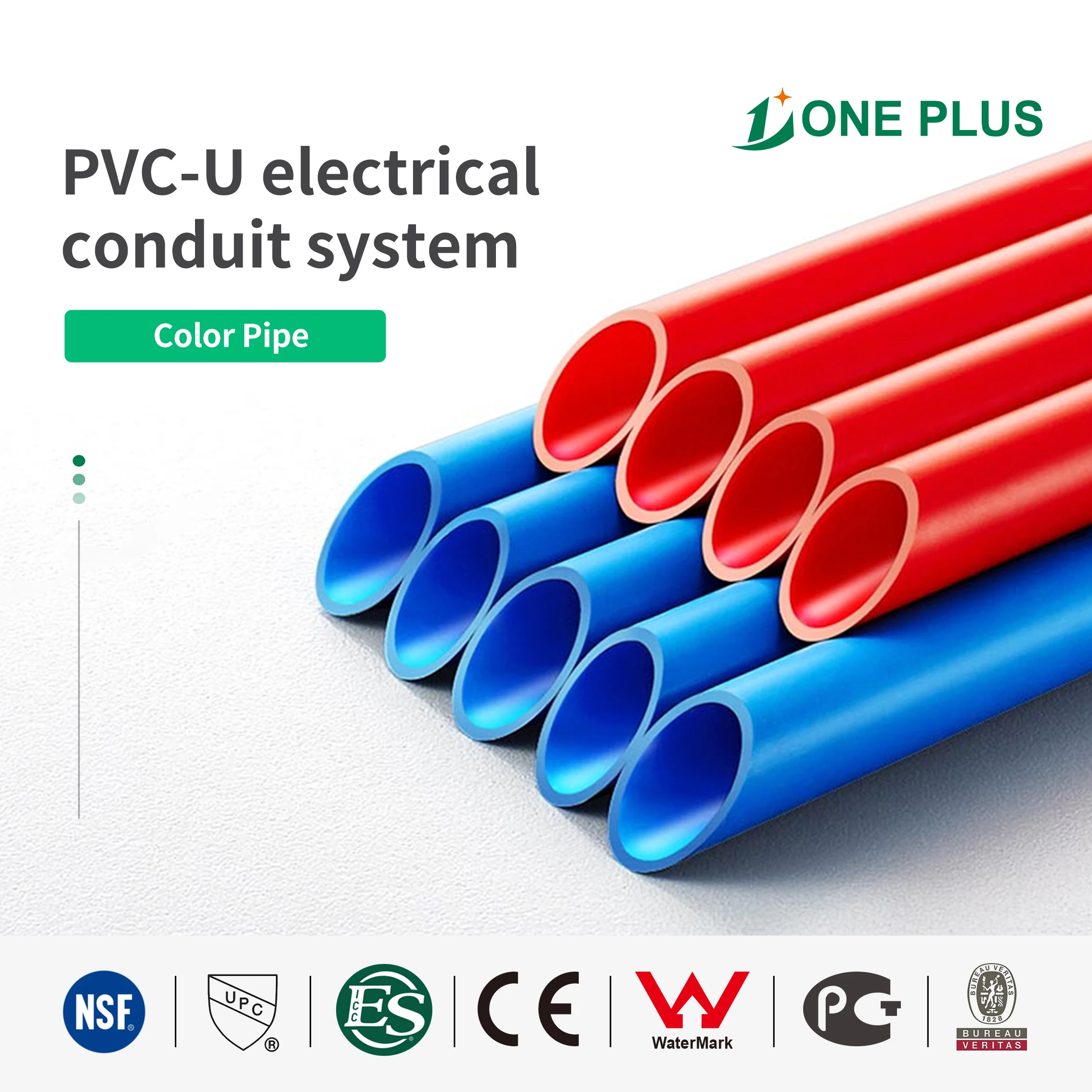 Pvc-u Electrical Conduit Pvc Conduit Pvc Conduit Pipe For Cable Wire ...