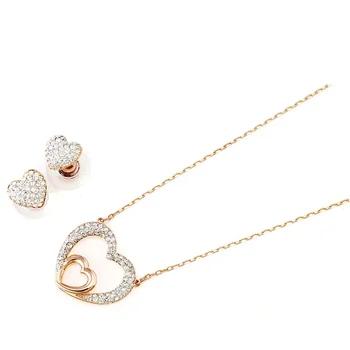 Fashion Plated 18K Gold Jewellery Dubai Wholesale Jewelry Set Price Online