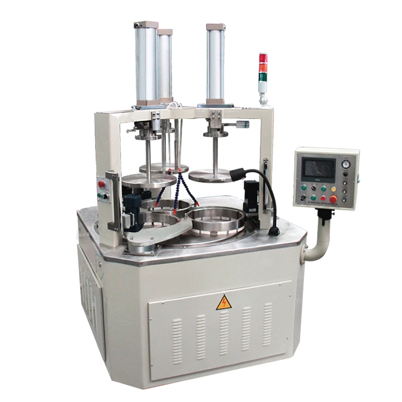China Factory CNC Surface Lapping Grinding Polishing Silicon Carbide Wafers Precision Single Side Polishing Machine