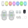 2 LUZ RGB CON CONTROL REMOTO