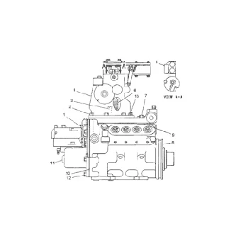 7N-6389 PUMP GRP for Caterpillar Engine Parts Manufacturer