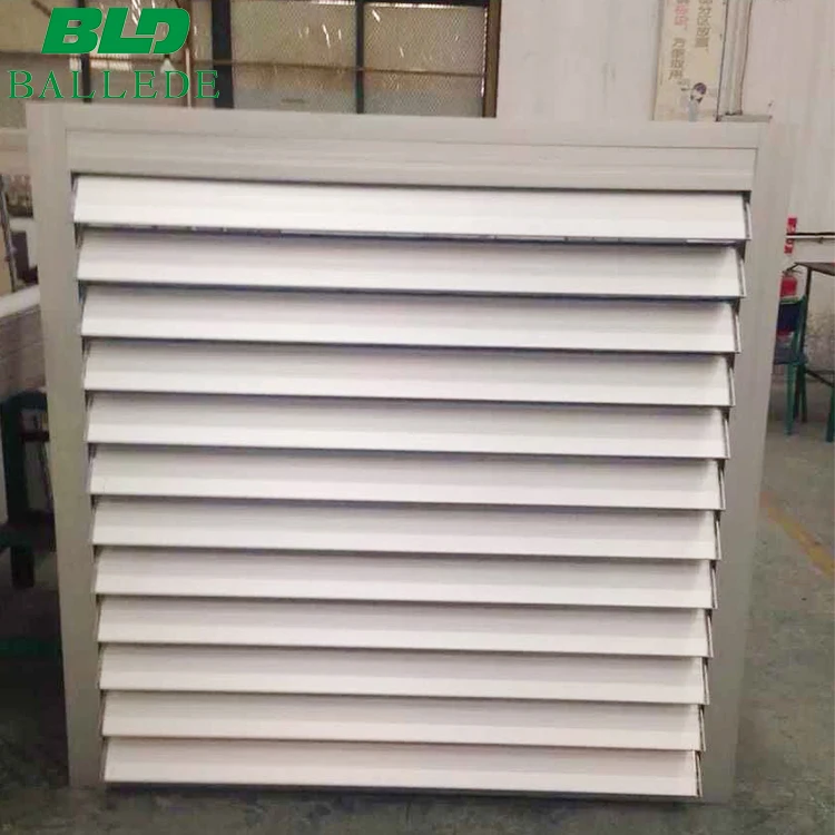 Motorized/automatic Aluminium Louvre Oval Shape Sunshade Louver