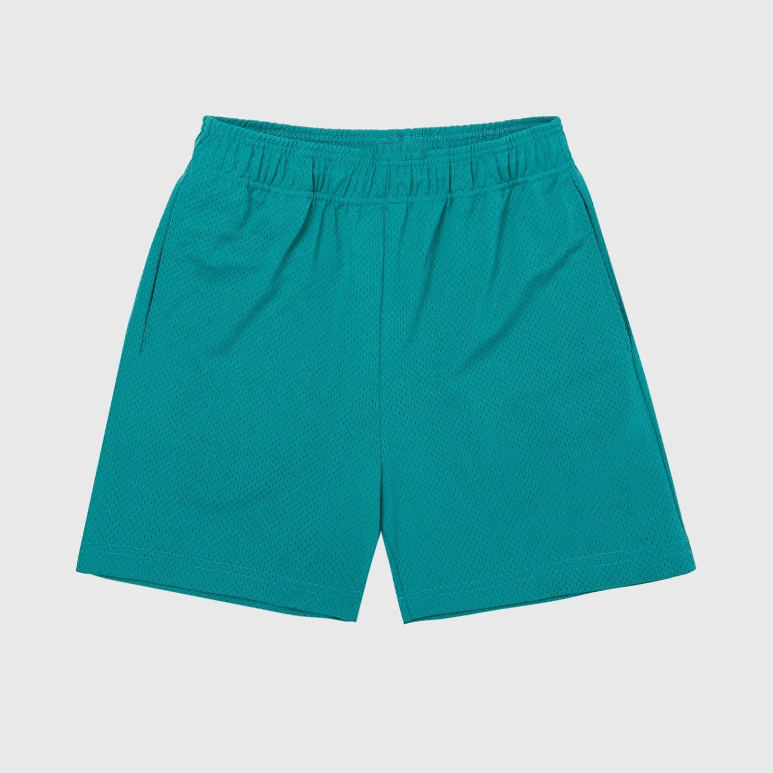 Oem Odm Custom Men Double Layer Sports Summer Basic Polyester Mesh