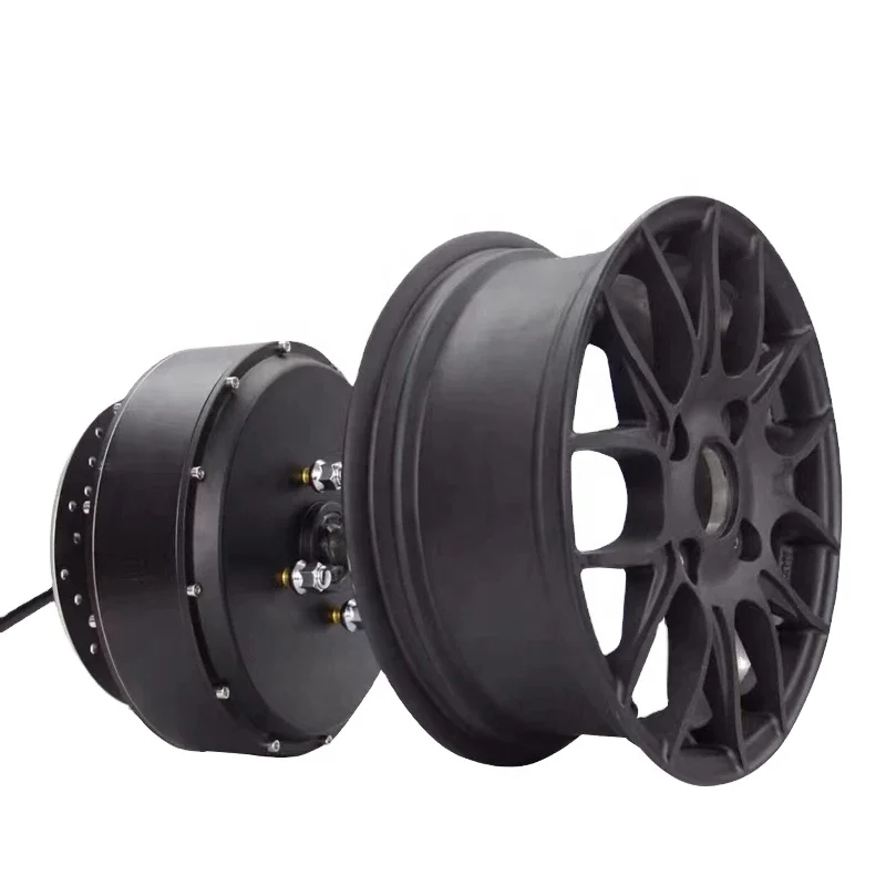 QSモーター 2000W 260V 4 72V 75KPH ローターインホイールハブモーター