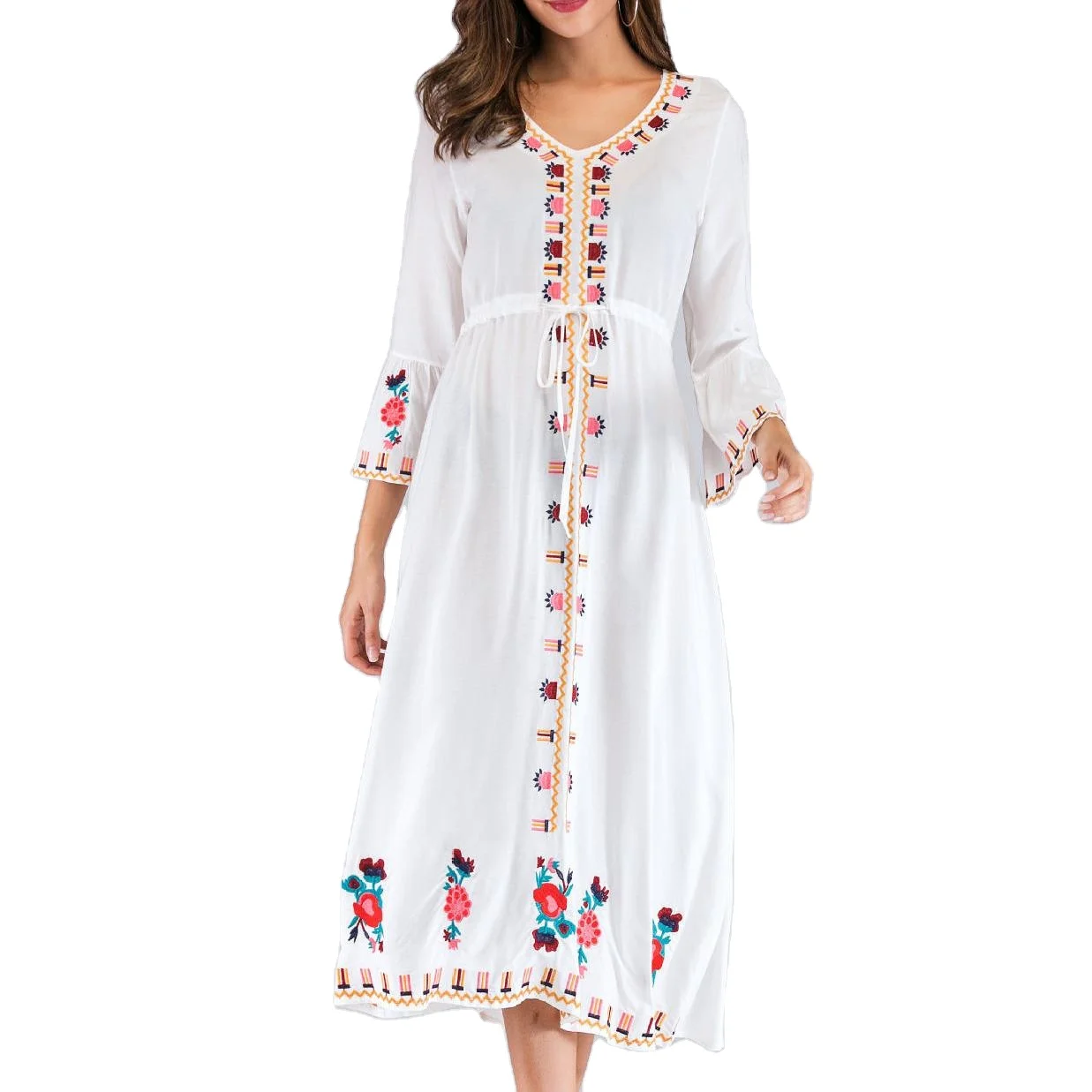 robe brodee ethnique