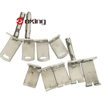 Customized Stone Cladding Support System/Marble Angle with up and Down Curtain Wall Angle Bracket for Fixing Marble