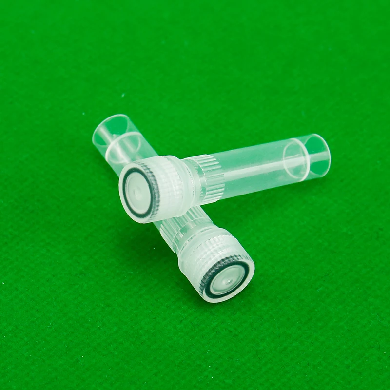 Laboratory 2ml Test Tubes Sterile Polypropylene Cryogenic Vials with Screw lids