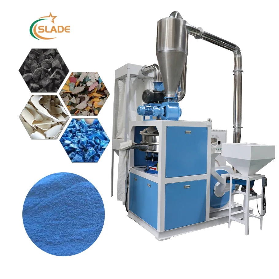 Plastic Grinder Machine Custom PE PP PC PMMA HDPE Waste Paper Grinding Pulverizer Machine