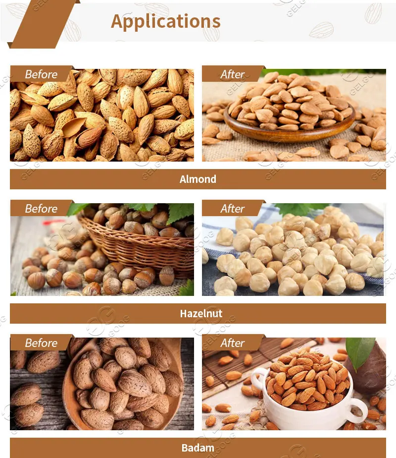 High Quality Pistachio Cracking Hazelnut Cracker Processing Palm Kernel