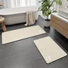 New generation diatomaceous earth bathroom mat - cat head navy blue