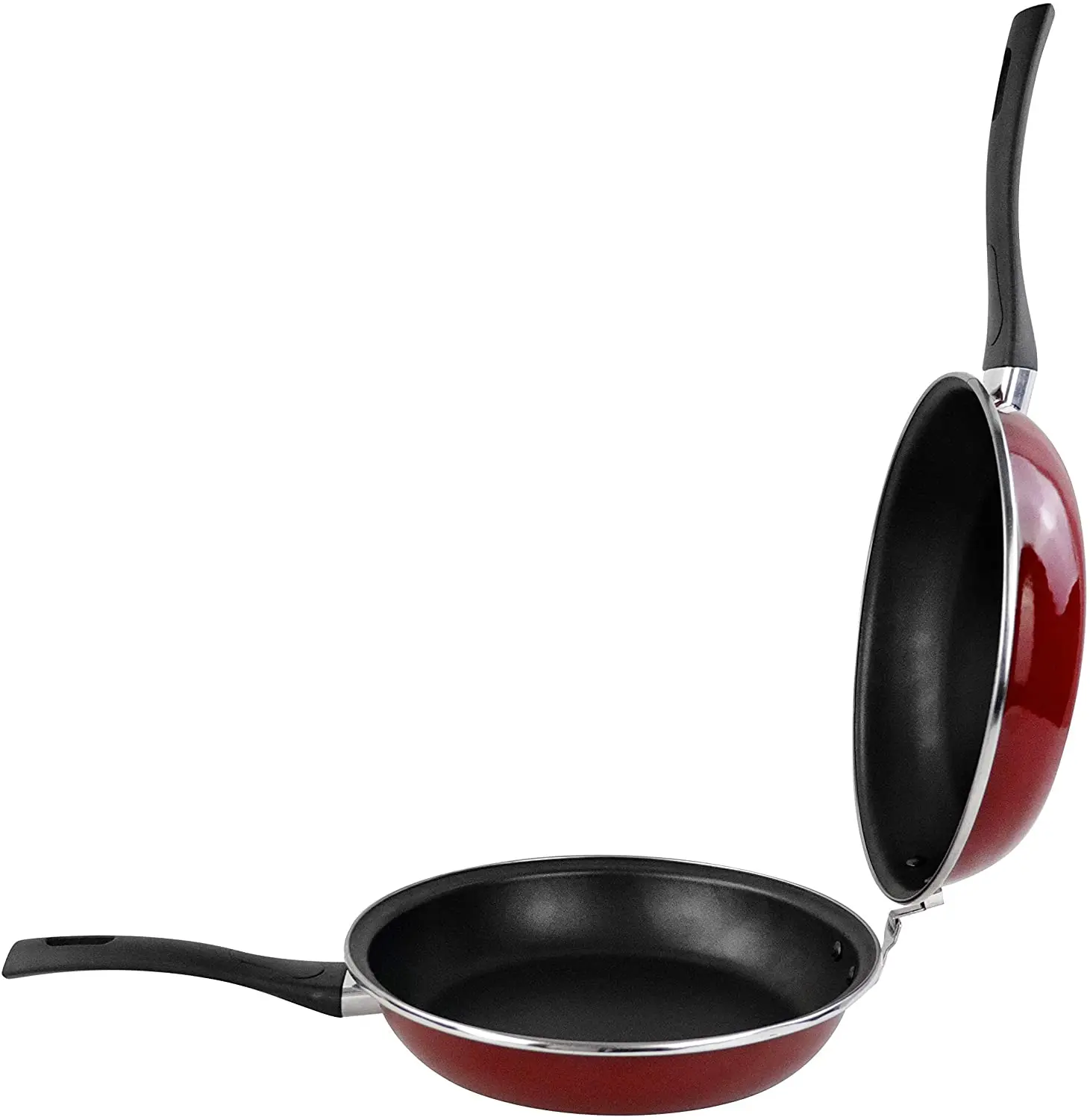 Factory Price Cookware Set Nonstick Round Fry Pan Aluminum Alloy Non Stick Double Side Grill Pan