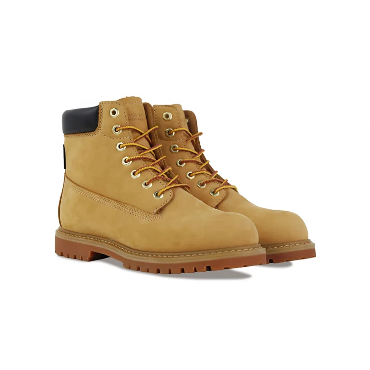 Wheat Solid Color Waterproof Boots - Durable & Stylish display picture 2