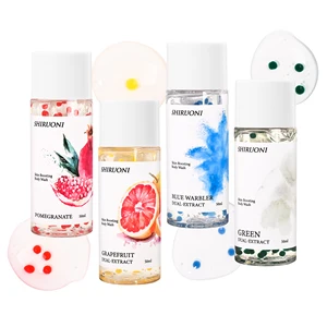 Custom Natural Herbal Niacinamide Nourishing Lightening Moisturizing Oil Control Capsule Body Wash Shower Gel Wholesale