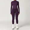 chaqueta+leggings-morado oscuro