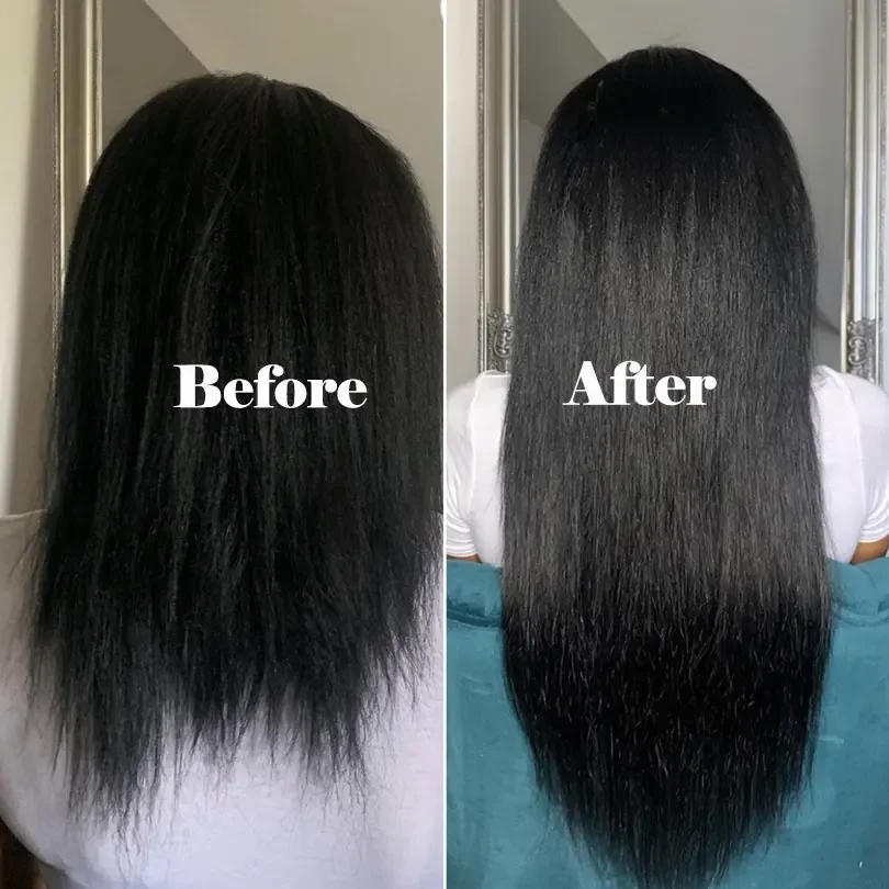 Glatte Echthaar-Extensions, 100 g, 40 Stück, für Frauen_voghion.com