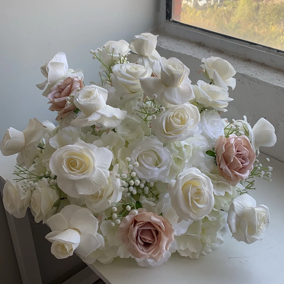 EG-WD90 Blumenkugel Hochzeits-Tischdekoration Weie Blumen-Girlande  Kunstblumen zur Dekoration Hochzeit Knstlich| Alibaba.com