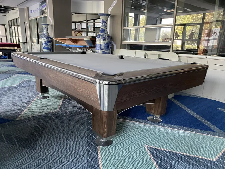 Cheap Modern 9ft Pool Table Ball Return Standard Billiard Table With