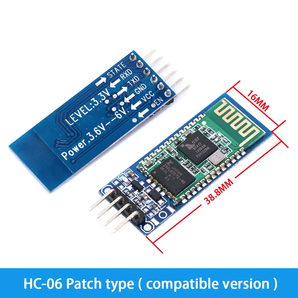 Module Bluetooth BT-06 Esclave – Convertisseur RS232/TTL Vers UART, Compatible HC-06, Pour Arduino, Raspberry - 2