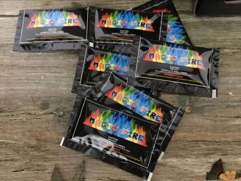 Magic Flames Mystical Fire Colorant Powder Camping Campfire Accessories