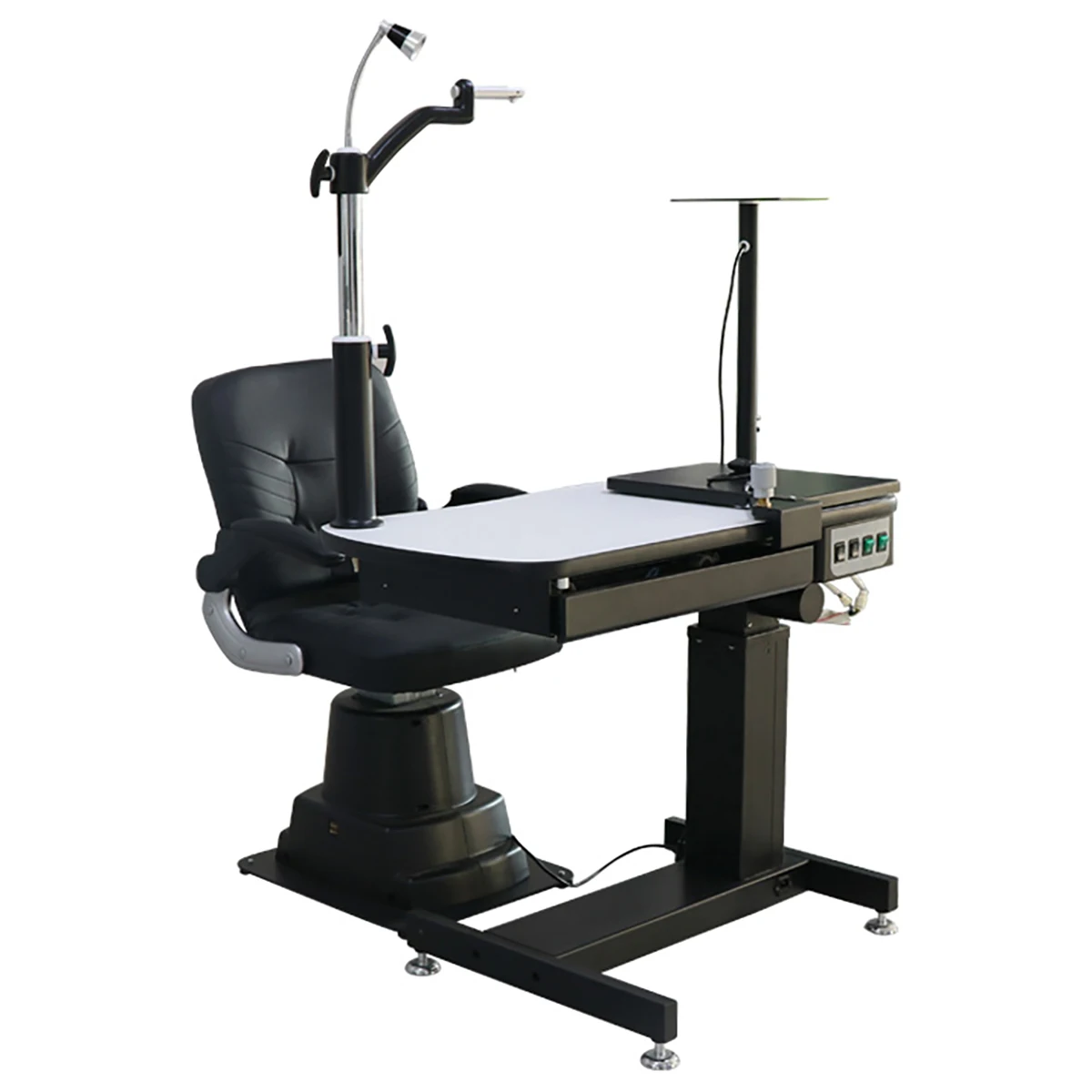 Optometry Ophthalmic Eye Refraction Unit Combination Table and Chair